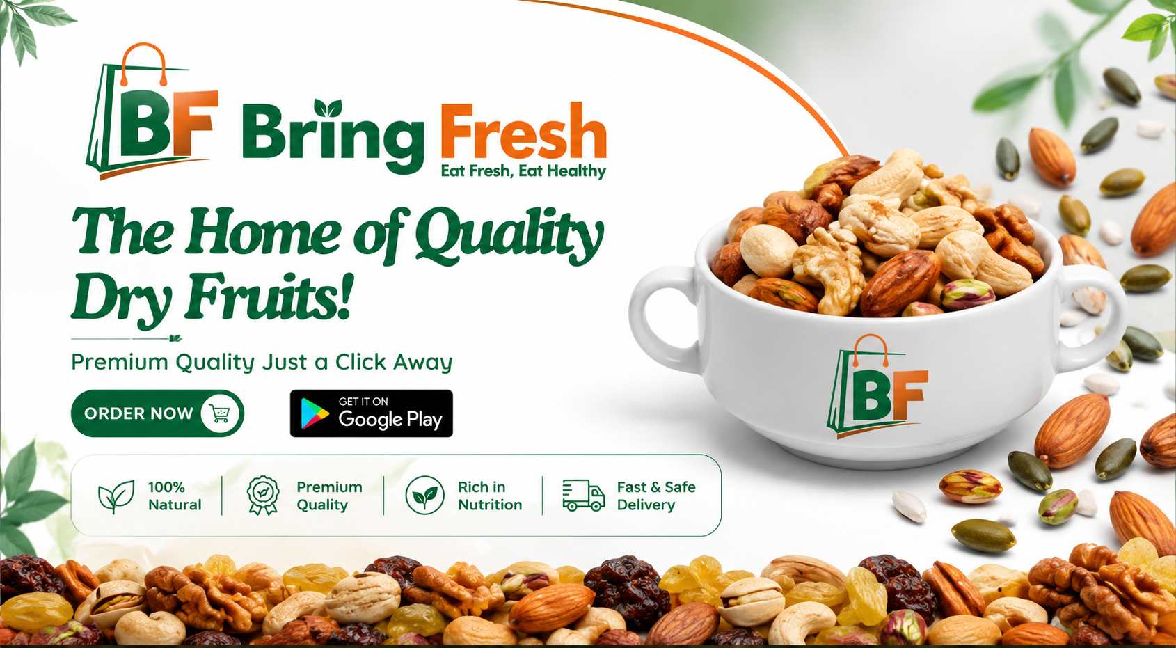 Bring Fresh - Online Fruits & Vegetables